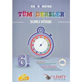 6. Sınıf Tüm Dersler Kronometre Soru Kitabı Limit Yayınları