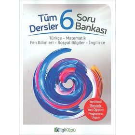 6.Sınıf Tüm Dersler Soru Bankası Bilgi Küpü Yayınları