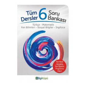 6.Sınıf Tüm Dersler Soru Bankası Bilgi Küpü Yayınları