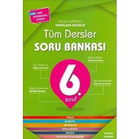 6.Sınıf Tüm Dersler Soru Bankası Element Yayınları