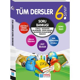 6. Sınıf Tüm Dersler Soru Bankası Evrensel İletişim Yayınları