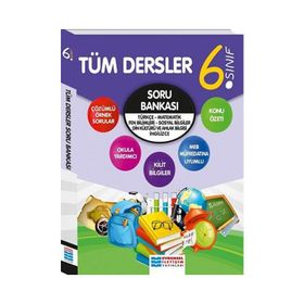 6. Sınıf Tüm Dersler Soru Bankası Evrensel İletişim Yayınları