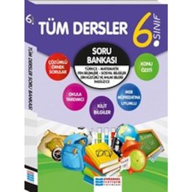 6. Sınıf Tüm Dersler Soru Bankası Evrensel İletişim Yayınları