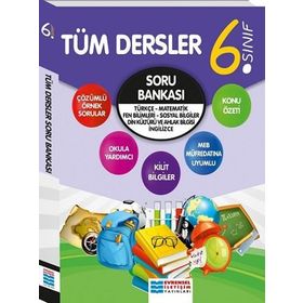 6. Sınıf Tüm Dersler Soru Bankası Evrensel İletişim Yayınları
