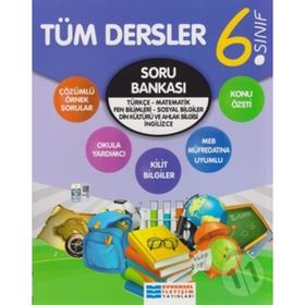 6. Sınıf Tüm Dersler Soru Bankası Evrensel İletişim Yayınları