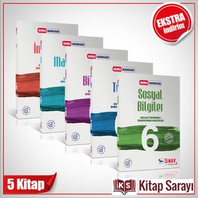 6. Sınıf Tüm Dersler Soru Bankası Kazandıran Set Sınav Yayınları