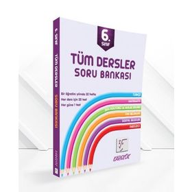 6.sınıf Tüm Dersler Soru Bankası / Kolektif / Karekök Eğitim Yayın