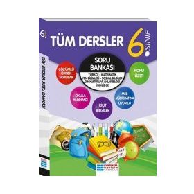 6. Sınıf Tüm Dersler Soru Bankası / Kollektif / Evrensel İletişim Yayınları