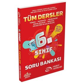 6. Sınıf Tüm Dersler Soru Bankası Murat Yayınları