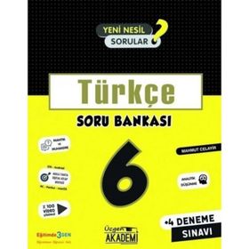 6. Sınıf Tüm Dersler Soru Bankası - Soru Bankası Merkezi Yayınları