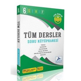 6. Sınıf Tüm Dersler Soru Kütüphanesi Paraf Yayınları