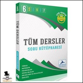 6. Sınıf Tüm Dersler Soru Kütüphanesi Paraf Yayınları