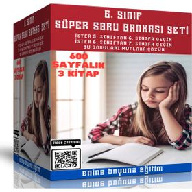 6. Sınıf Tüm Dersler Süper Soru Bankası Seti