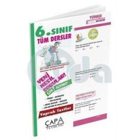 6. Sınıf Tüm Dersler Yaprak Test - Çapa Yayınları