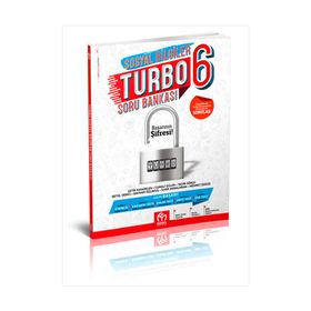 6. Sınıf Turbo Sosyal Bilgiler Soru Bankası-Model Eğitim Yayınları
