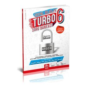 6. Sınıf Turbo Sosyal Bilgiler Soru Bankası-Model Eğitim Yayınları