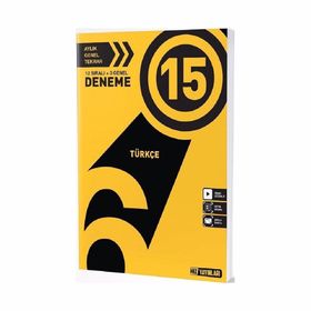 6. Sınıf Türkçe 15 Deneme-Hız Yayınları