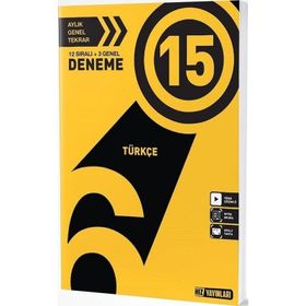 6. Sınıf Türkçe 15 Deneme Sınavı Komisyon Çanta Yayınları