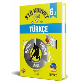 6. Sınıf Türkçe 3'lü Kuvvet Seti - İşleyen Zeka Yayınları