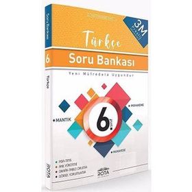 6. Sınıf Türkçe 3M Prestij Soru Bankası-Rota Yayınları
