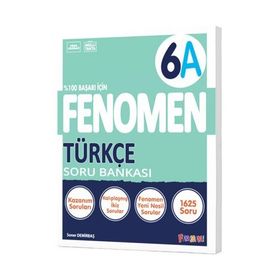 6. Sınıf Türkçe A Soru Bankası - Fenomen Yayınları