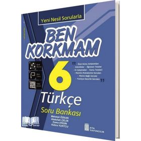 6. Sınıf Türkçe Ben Korkmam Soru Bankası Ata Yayıncılık