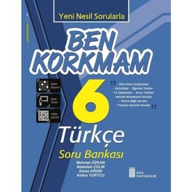 6. Sınıf Türkçe Ben Korkmam Soru Bankası Ata Yayıncılık
