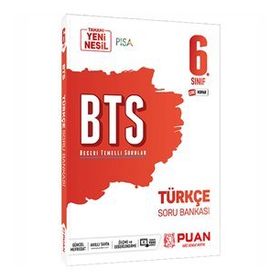 6. Sınıf Türkçe BTS Beceri Temelli Soru Bankası-Puan Yayınları