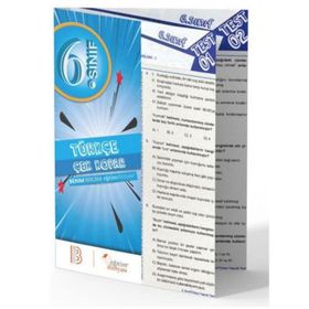 6. Sınıf Türkçe Çek Kopart Yaprak Test - kollektif