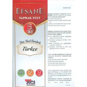 6. Sınıf Türkçe Çek Kopart Yaprak Test - kollektif