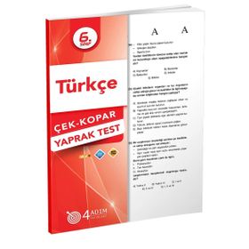 6. Sınıf Türkçe Çek Kopart Yaprak Test - kollektif