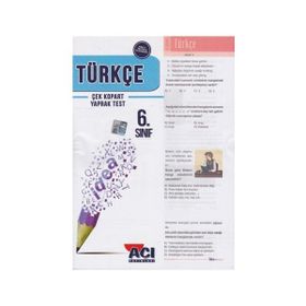 6. Sınıf Türkçe Çek Kopart Yaprak Test - kollektif