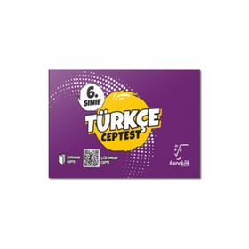 6.Sınıf Türkçe Cep Test - Karekök Yayınları