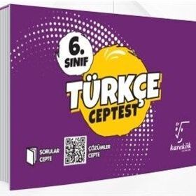 6.Sınıf Türkçe Cep Test - Karekök Yayınları