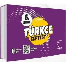 6.Sınıf Türkçe Cep Test - Karekök Yayınları
