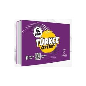 6.Sınıf Türkçe Cep Test - Karekök Yayınları