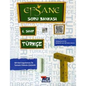 6.sınıf Türkçe Efsane Soru Bankası Açı Yayınları