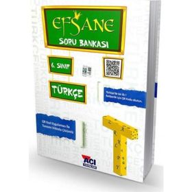 6.sınıf Türkçe Efsane Soru Bankası Açı Yayınları