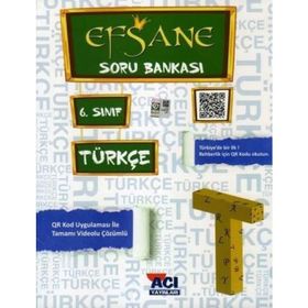 6.sınıf Türkçe Efsane Soru Bankası Açı Yayınları