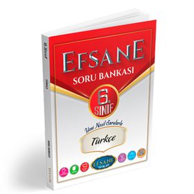 6.sınıf Türkçe Efsane Soru Bankası Açı Yayınları