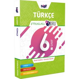 6. Sınıf Türkçe Etkinlikli Bisoru Bankası - Binot Yayınları