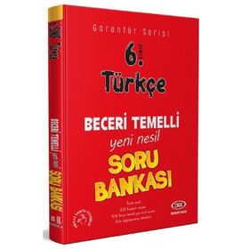 6. Sınıf Türkçe Garantör Beceri Temelli Soru Bankası-Data Yayınları