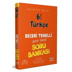 6. Sınıf Türkçe Garantör Beceri Temelli Soru Bankası-Data Yayınları