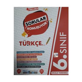 6.Sınıf Türkçe Güncel Sorular Konuşuyor Soru Bankası - Pruva Akademi Yayınları