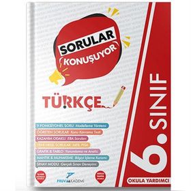6.Sınıf Türkçe Güncel Sorular Konuşuyor Soru Bankası - Pruva Akademi Yayınları