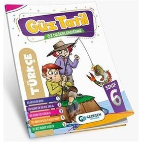 6. Sınıf Türkçe Güz Tatil Kitabı - Gezegen Yayınları