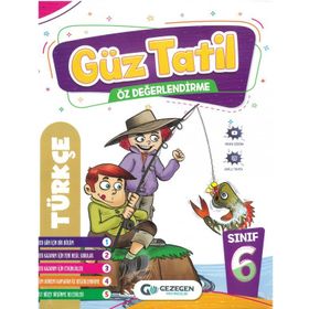 6. Sınıf Türkçe Güz Tatil Kitabı - Gezegen Yayınları