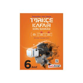 6.sınıf Türkçe Kafası Tümü Video Çözümlü Soru Bankası-Kafadengi Yayınları