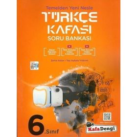 6.sınıf Türkçe Kafası Tümü Video Çözümlü Soru Bankası-Kafadengi Yayınları