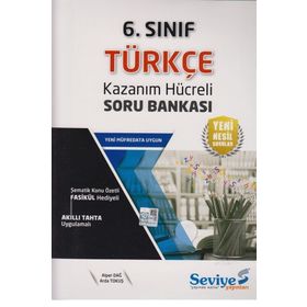 6. Sınıf Türkçe Kazanım Hücreli Soru Bankası - Seviye Yayınları